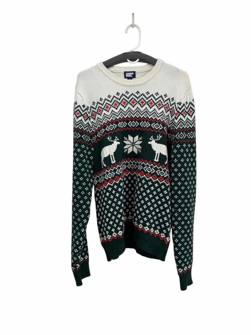 Lands End Men's Size Medium Sweater