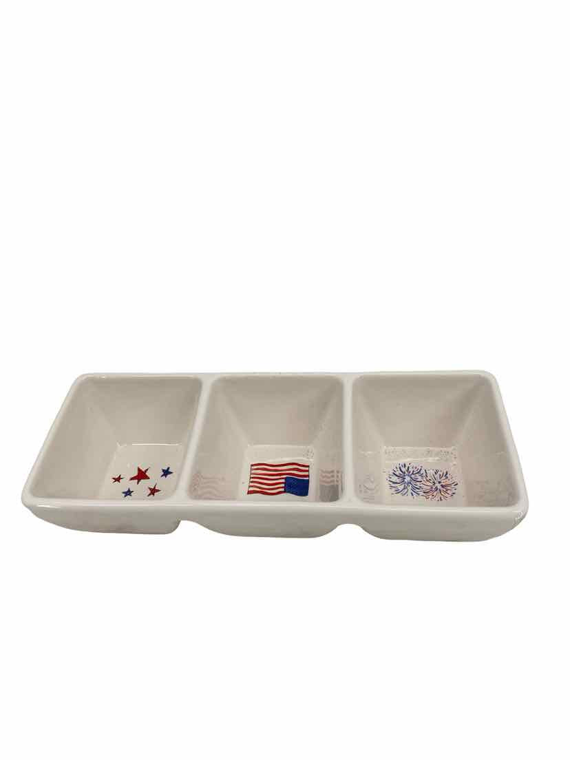 Rae Dunn Cream Serving Dish