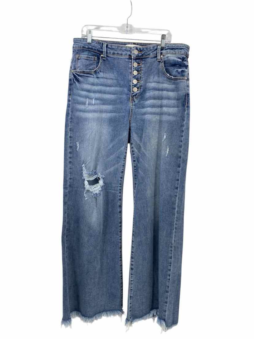 Risen Ladies Size 1X Jeans
