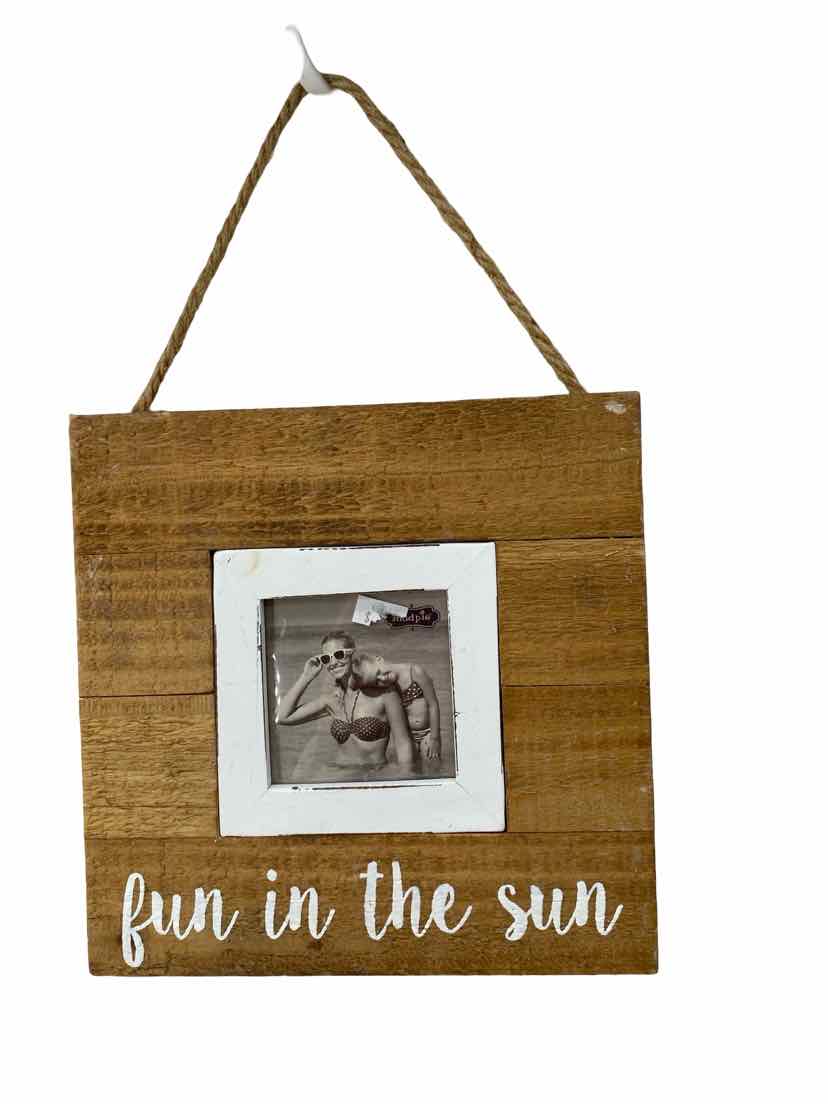 Mudpie Tan Fun in the sun Picture Frame