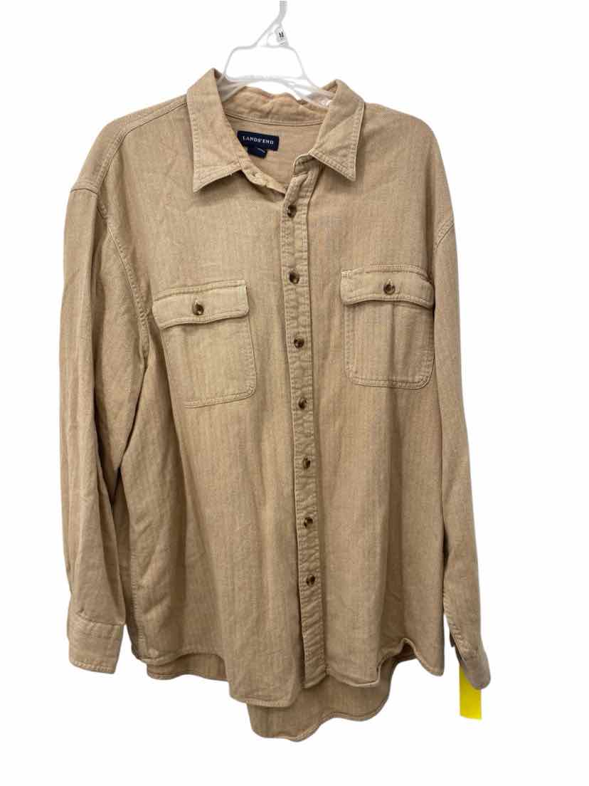 Lands End Men's Size XL Tall Shirt