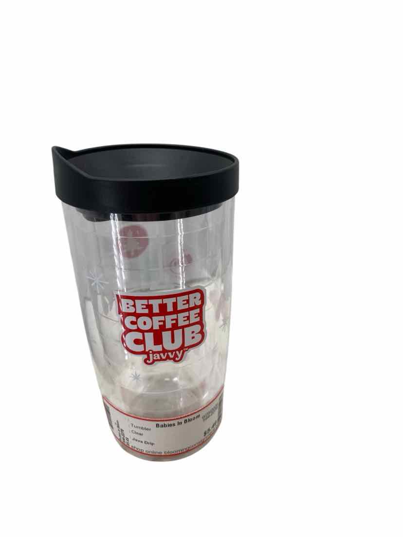 Java Drip Clear Tumbler