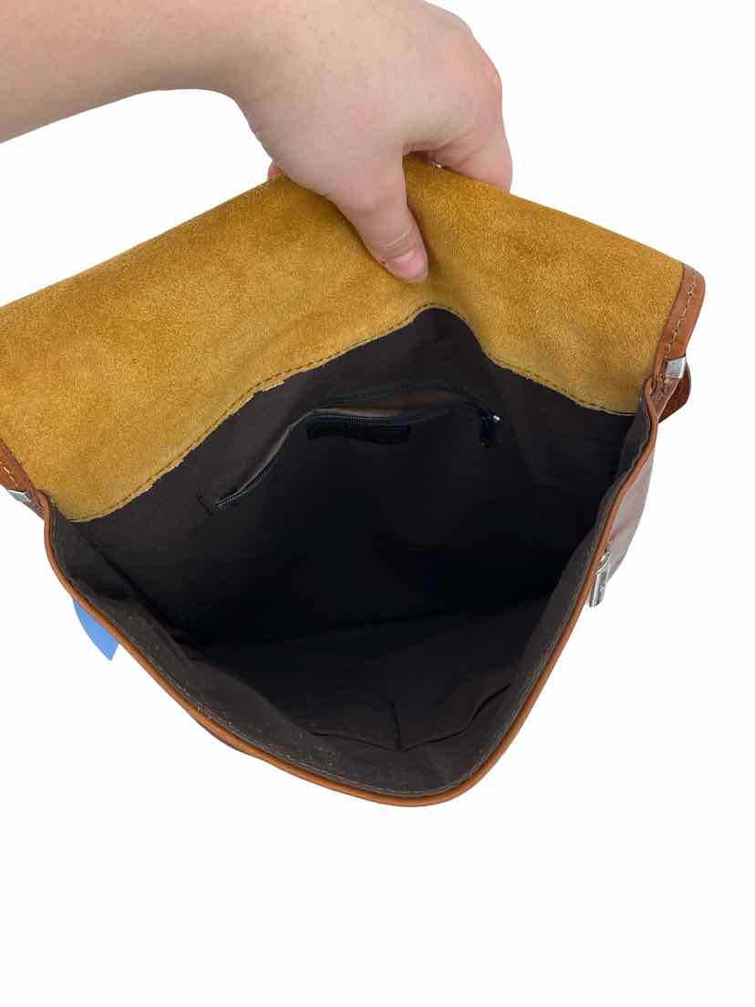 Vera pelle Messenger Bag