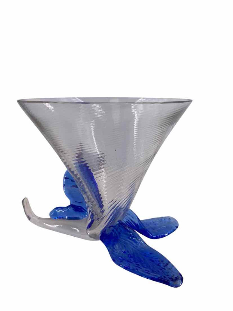 Stevens & Williams Blue Vase