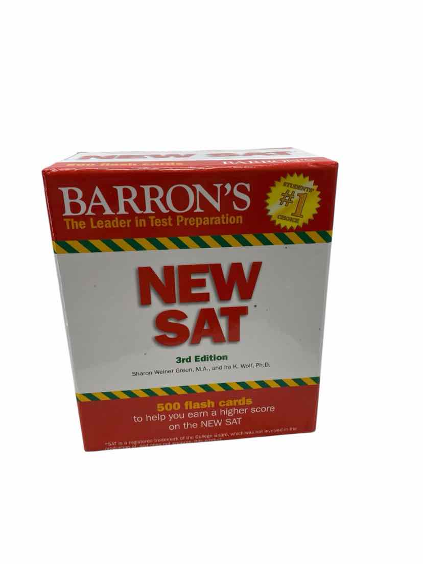 Barrons Red Flash Card Learning Tools