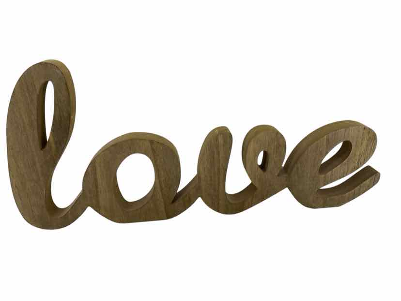 Wooden Love Sign