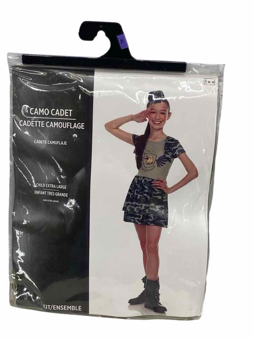 Camo Cadet Size 14/16 Costume