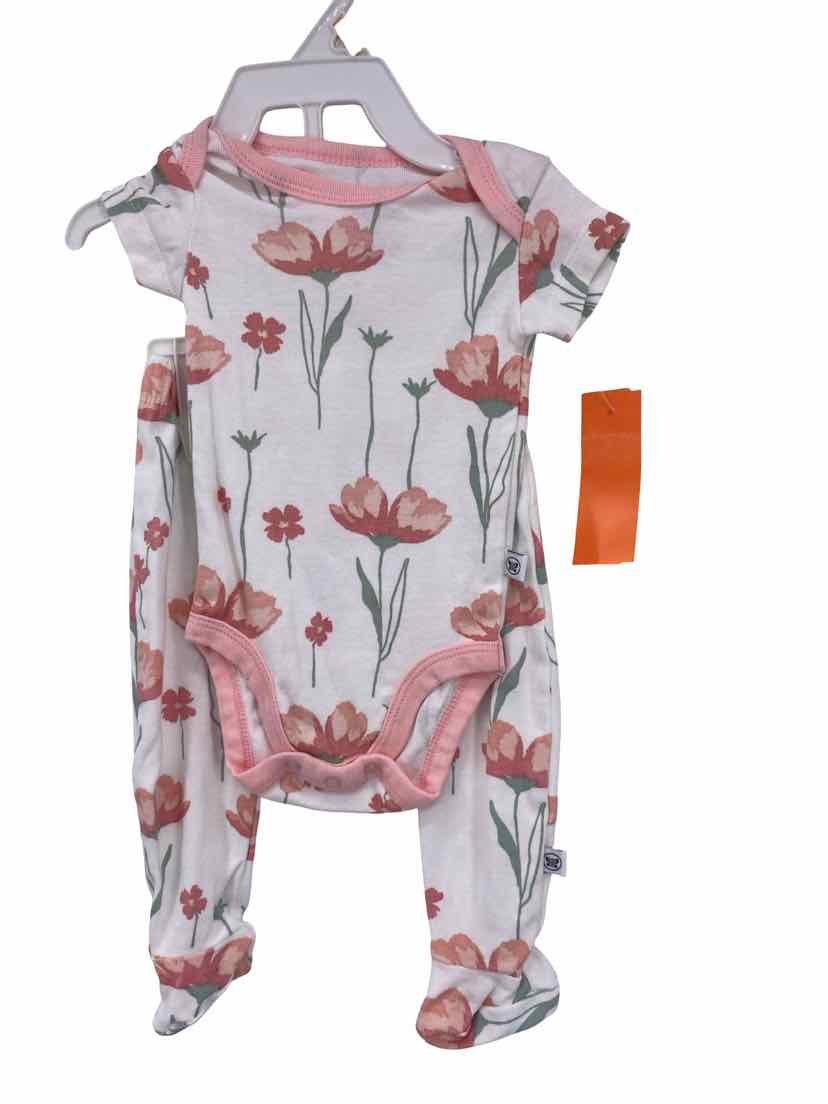 Honest Baby Clothing Kids Size Newborn 2 pc