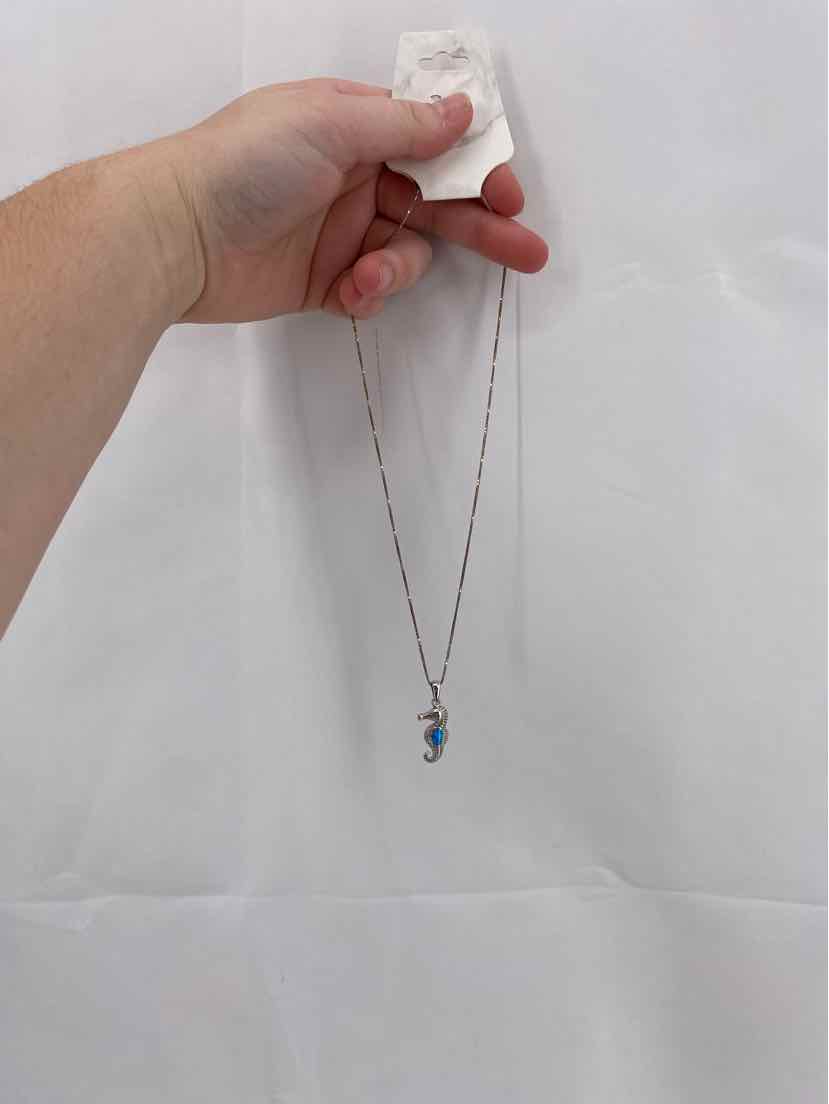 Ladies Sterling w/ Seahorse Necklace