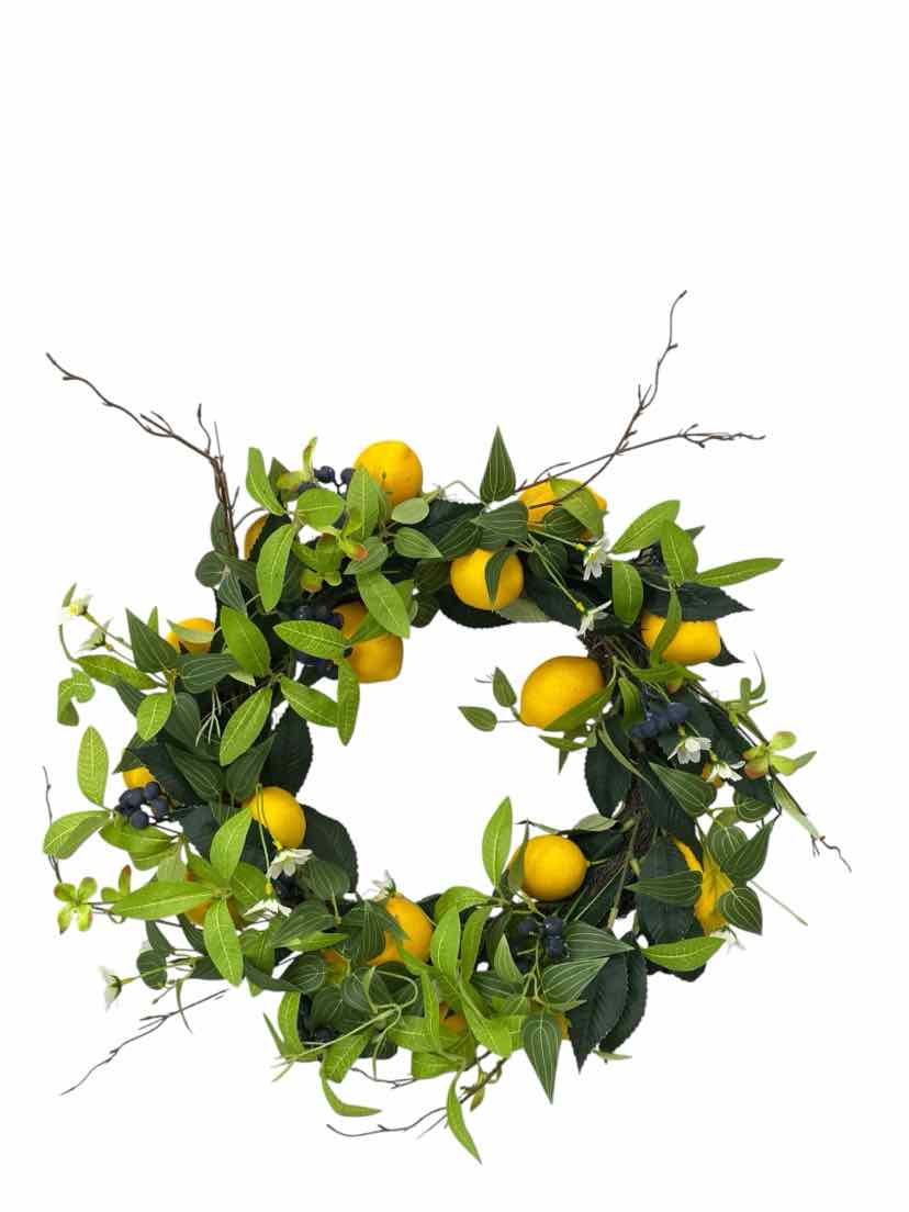 No Brand Lemons Wreath