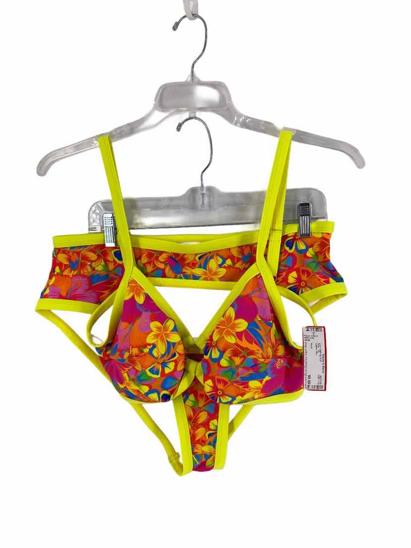 None Ladies Size 1XL 2 pc Bathing Suit
