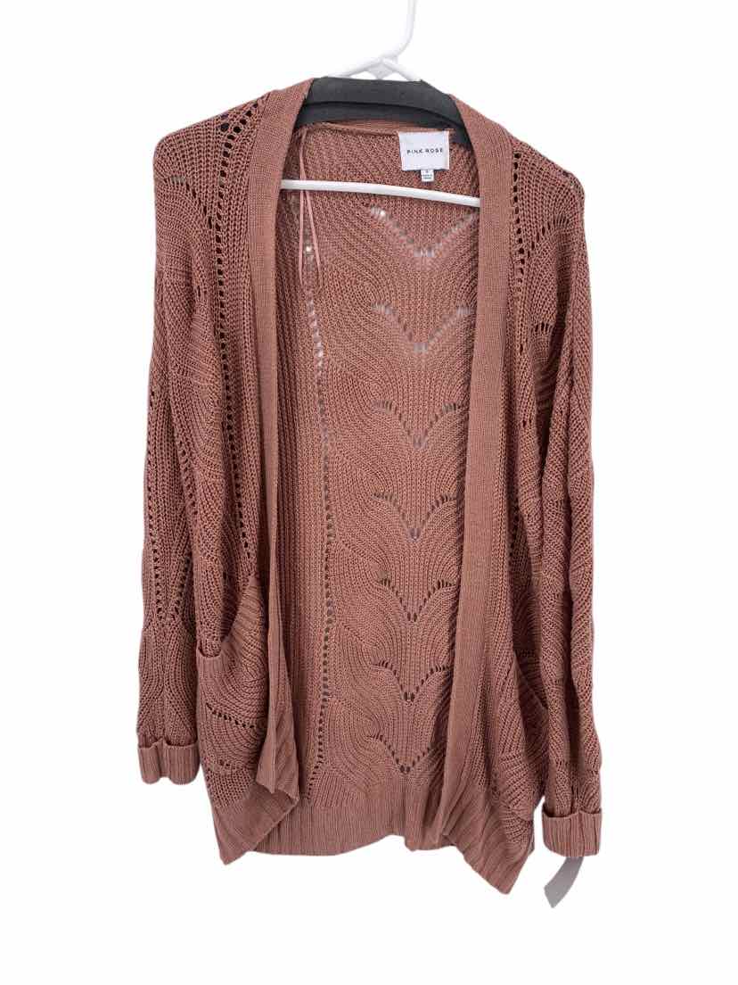 Pink Rose Ladies Size Small Sweater