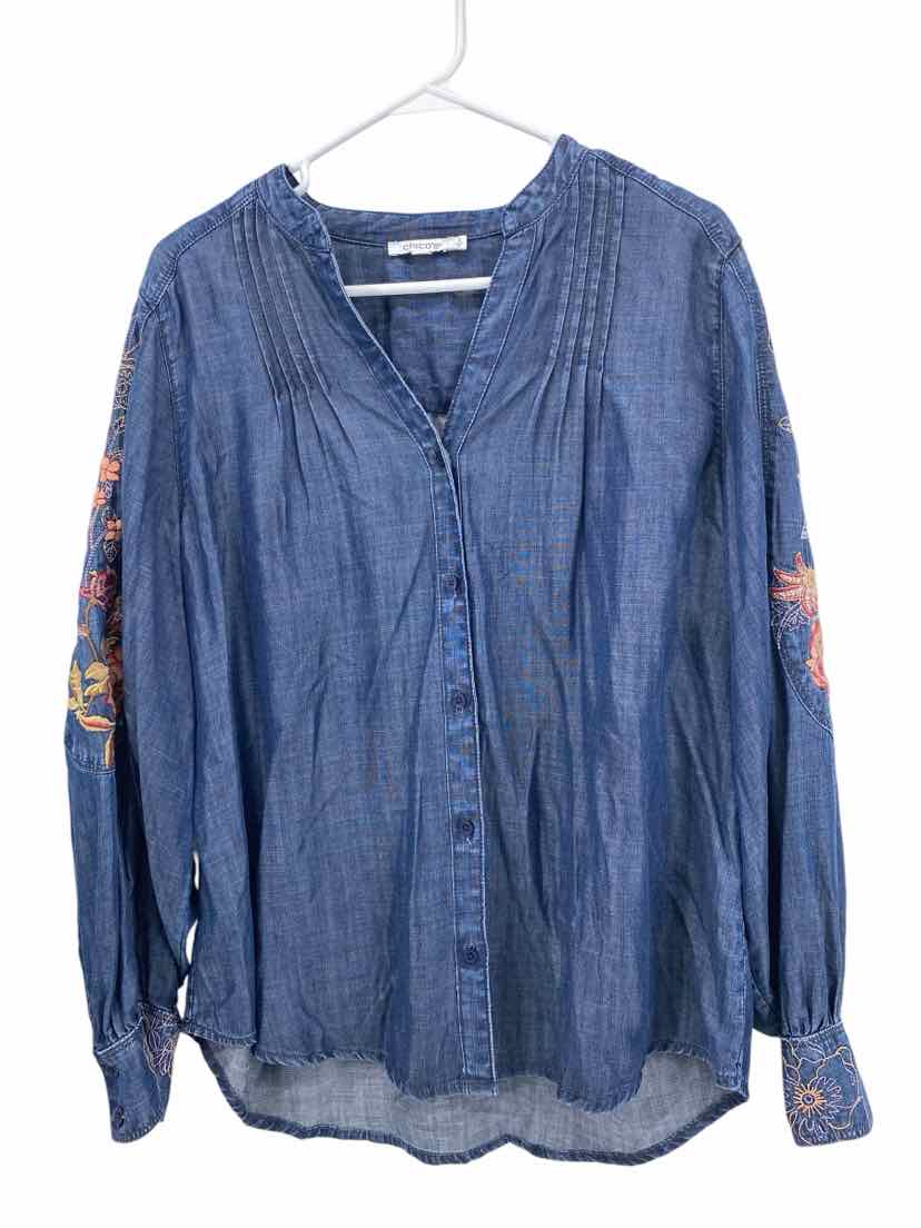Chico's Ladies Size L Shirt