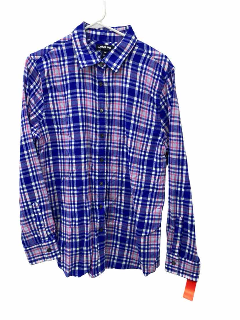 Lands End Ladies Size 14 Shirt