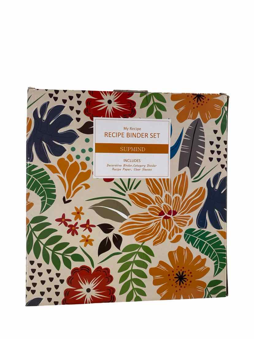 Supmind Beige Binder NEW Recipe Book