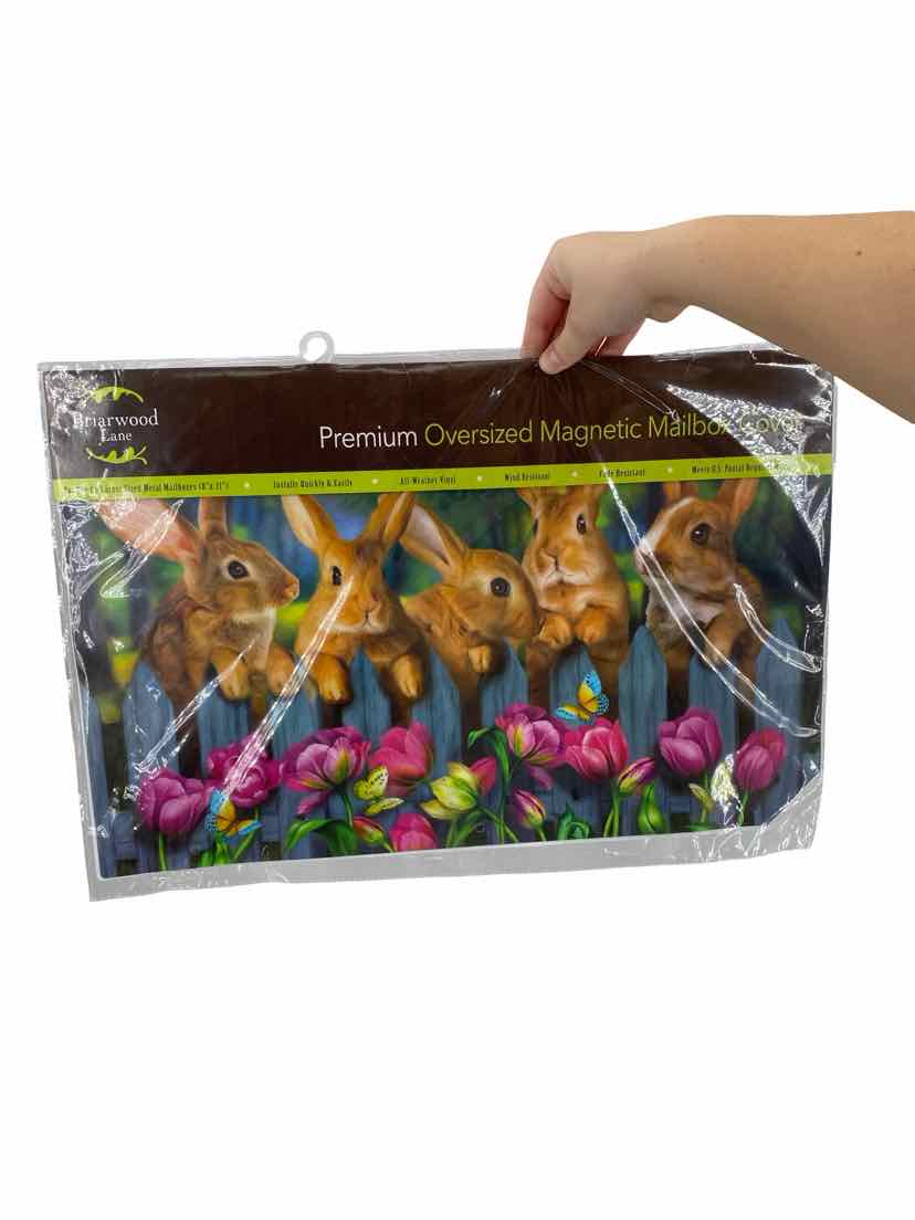 Briarwood Lane Bunnies NEW Mailbox Cover