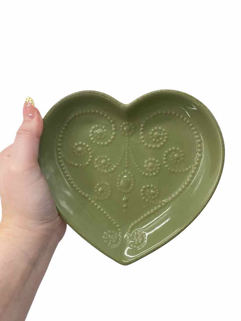 Lenox Green Heart Dish