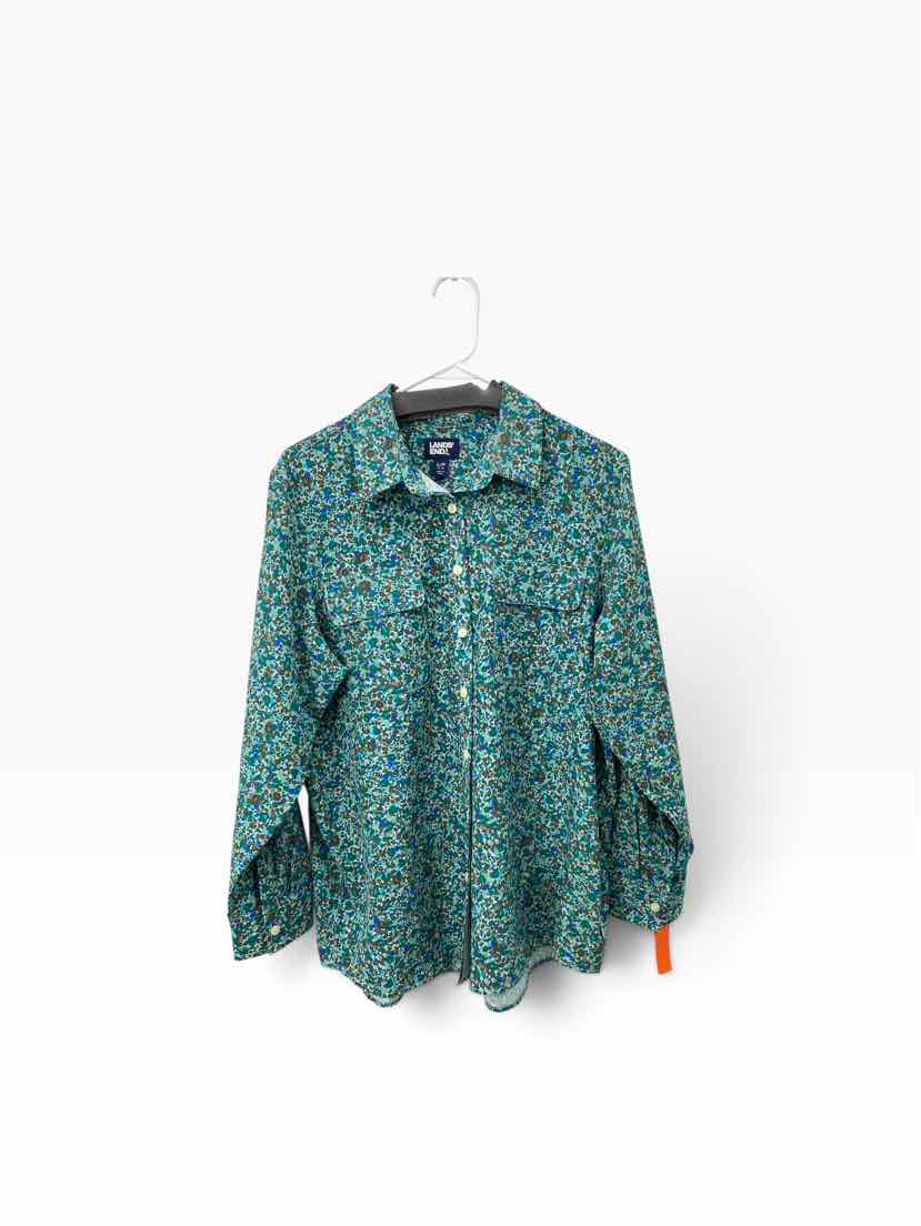 Lands End Ladies Size 14/16 Shirt
