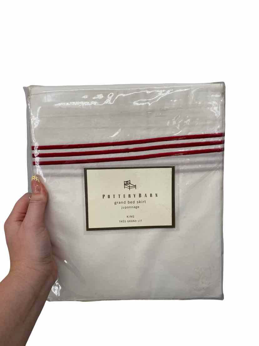 Pottery Barn Size King NEW Bed Skirt