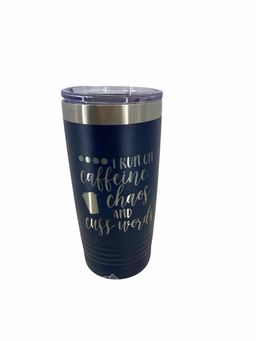 Polar Camel Navy Caffine Cup
