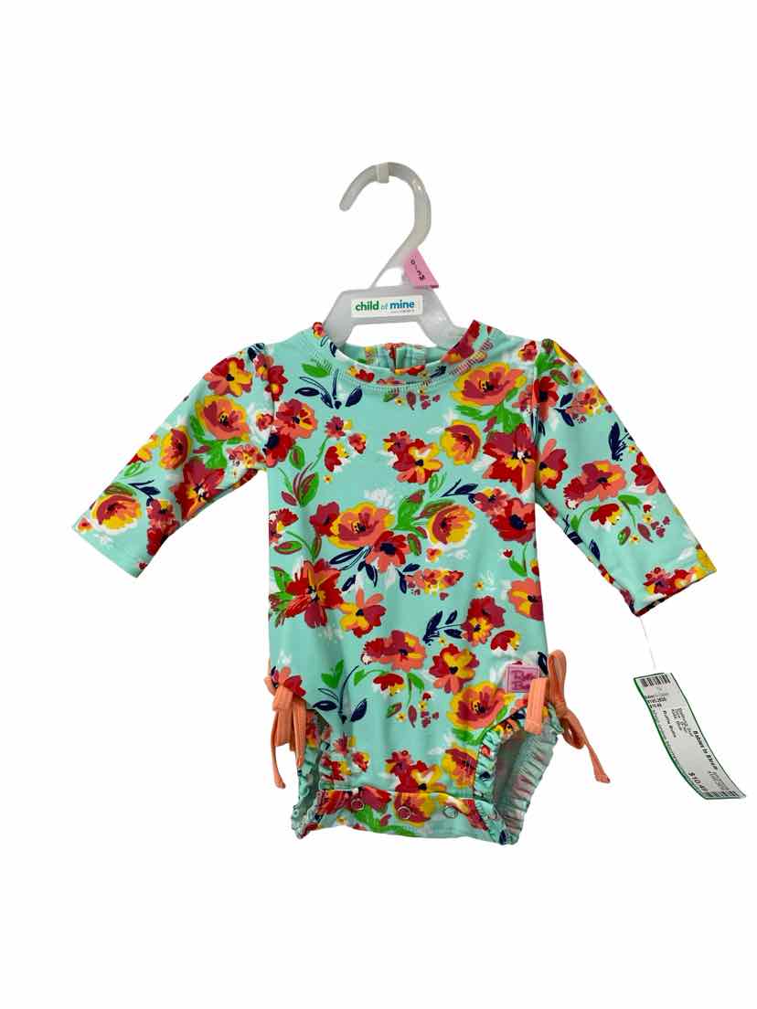 Ruffle Butts Kids Size 0-3m Bathing Suit