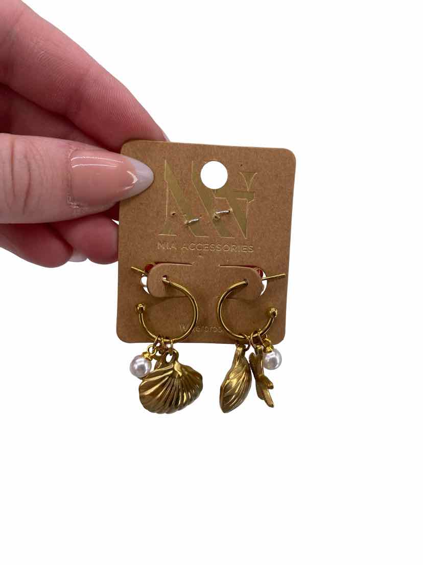 Mia Ladies Seashell NEW Earrings