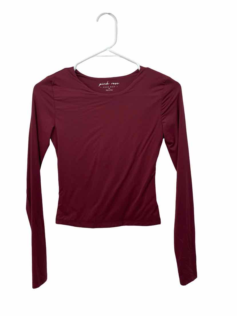 Pink Rose Ladies Size XS Shirt