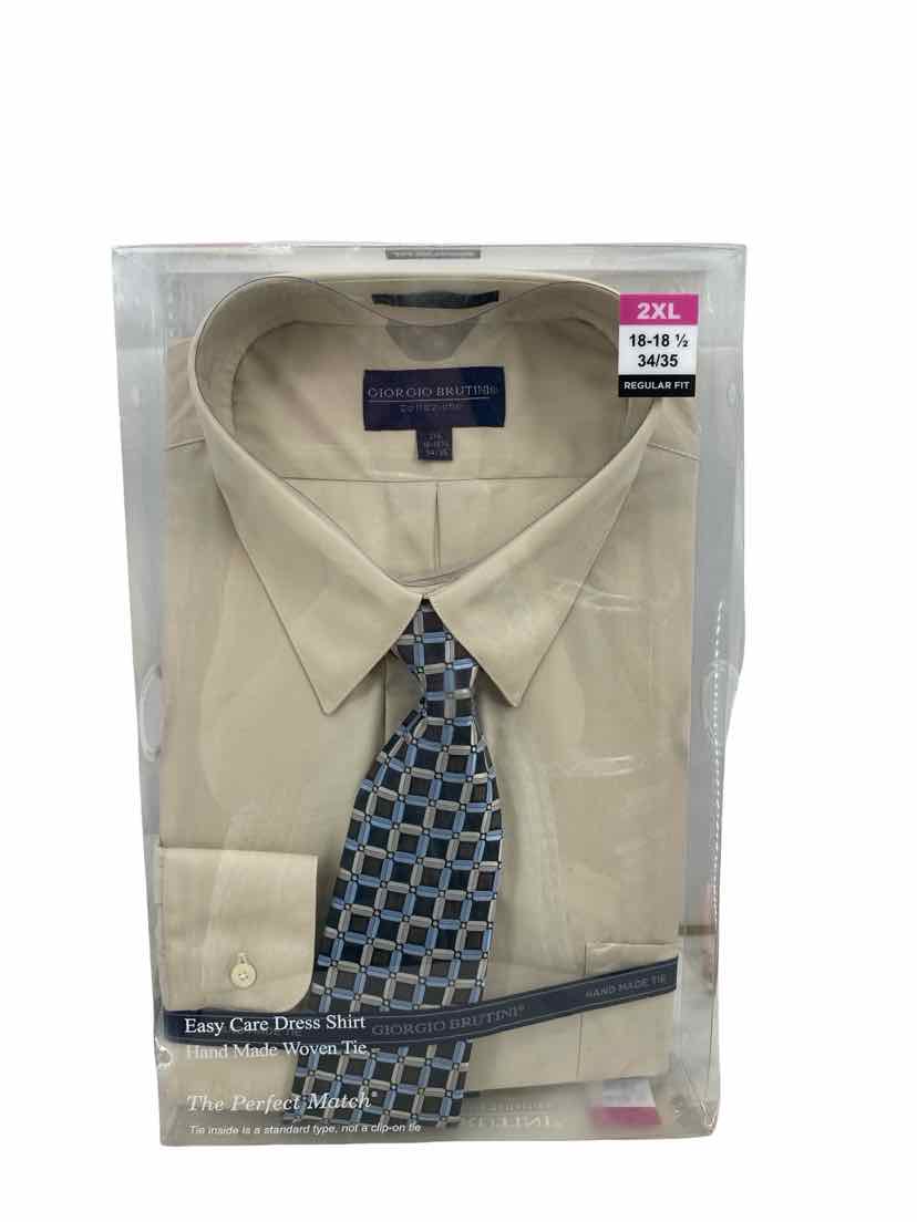 Giorgio Brutini Men's w/ tie Size 2XL NEW Shirt