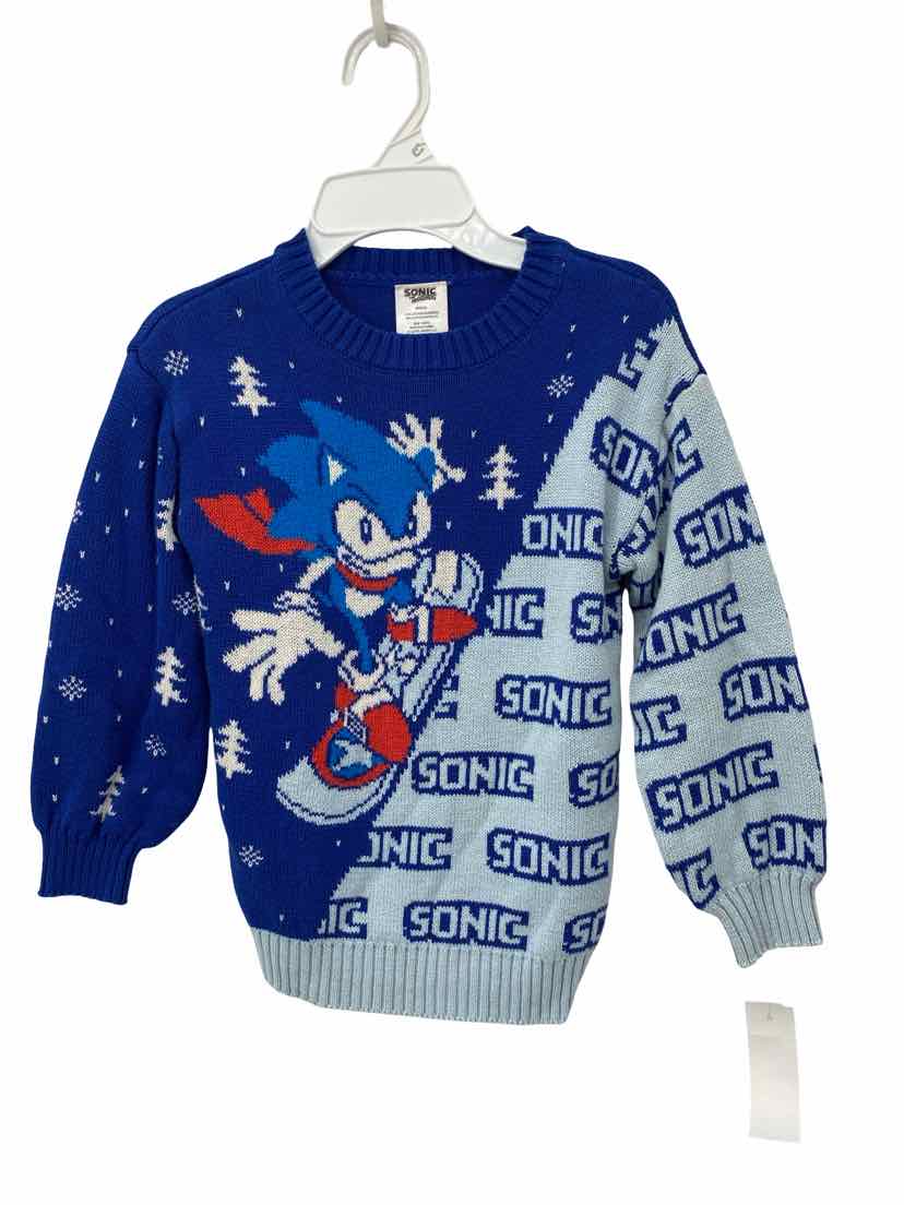 Sonic the Hedgehog Kids Size S Sweater