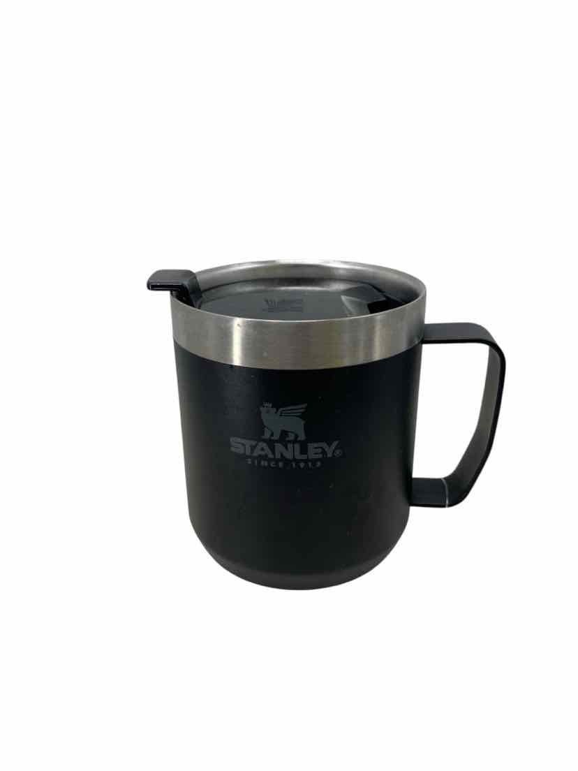 Stanley Black With Lid Size 12 oz Mug