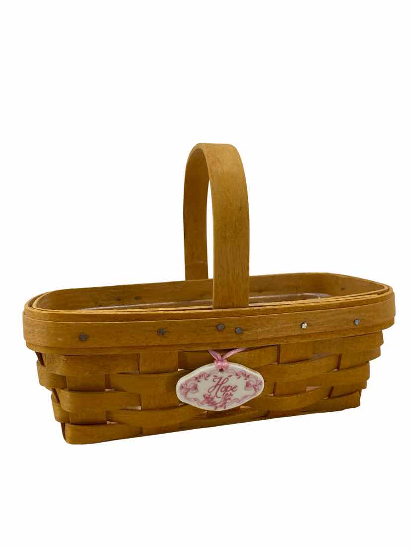 Longaberger Brown Hope Basket