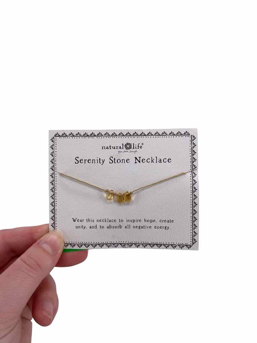 Natural Life Ladies Serenity Stone NEW Necklace
