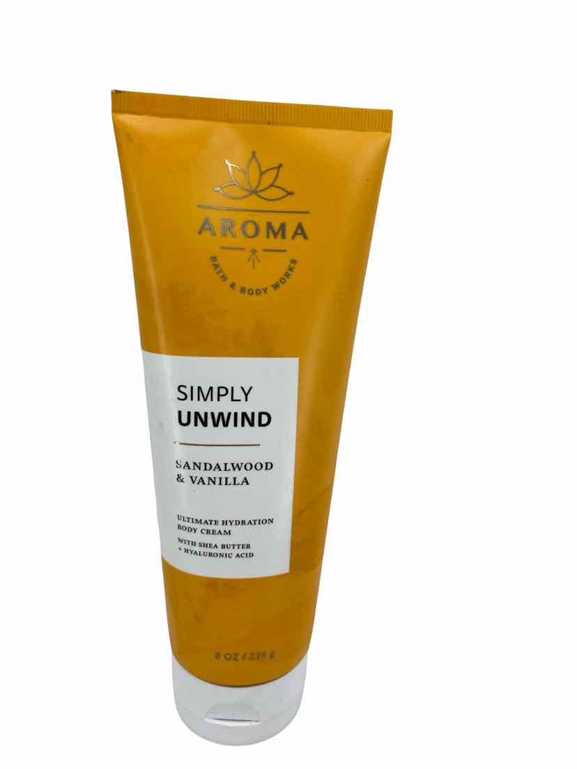Bath and Body Works Yellow Body Cream