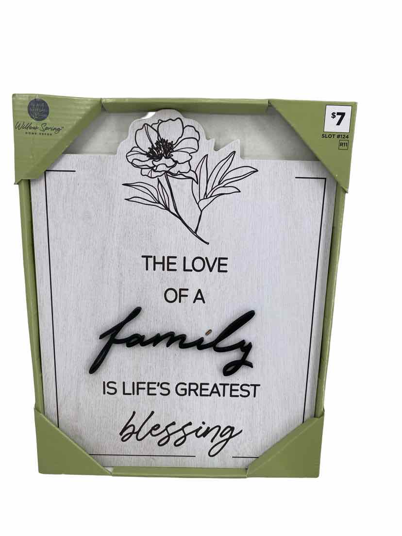 Willow Spring White Family NEW Wall Art