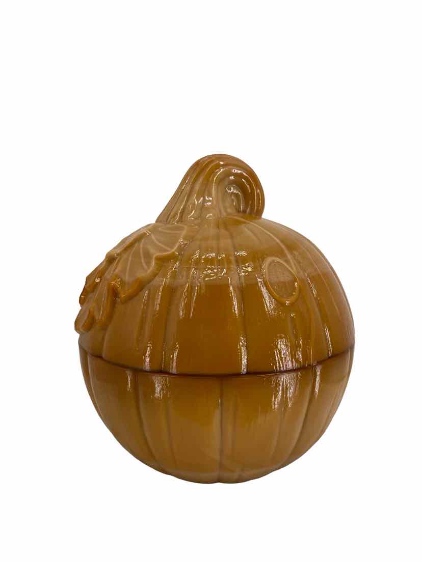 Longaberger Orange 2 pc Jar