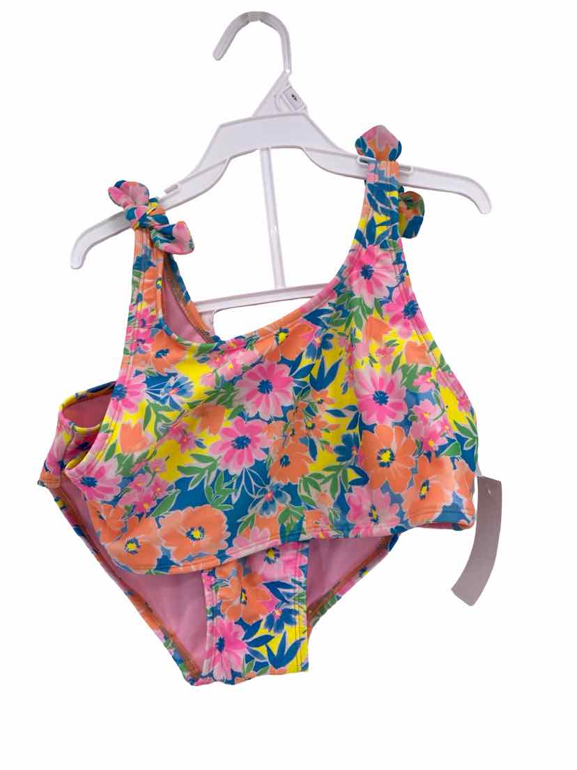 Cat & Jack Kids Size 10/12 2 pc Bathing Suit