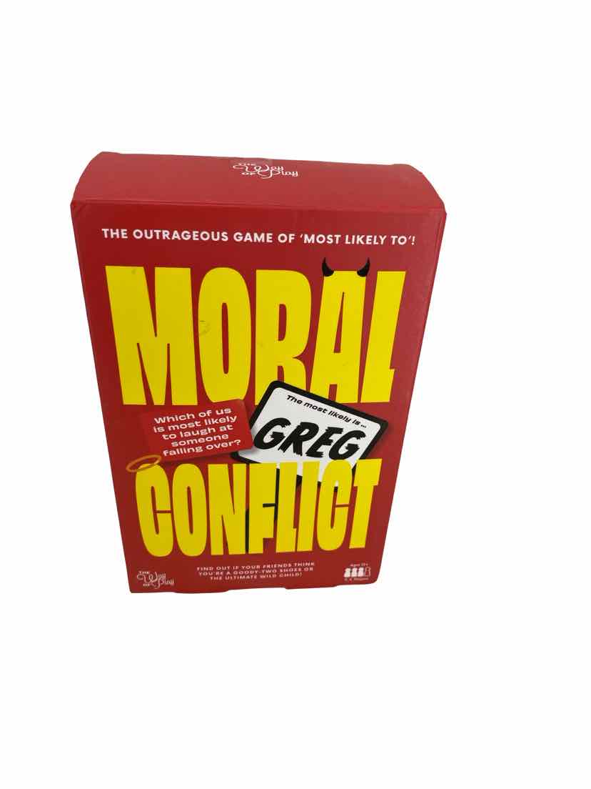 The Way of Play Moral Conflict NEW Card Game