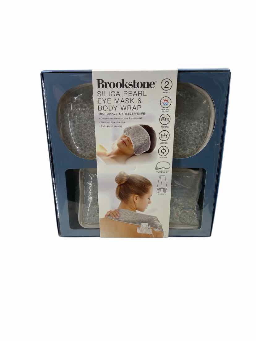 Brookstone eye mask and body wrap NEW Mask