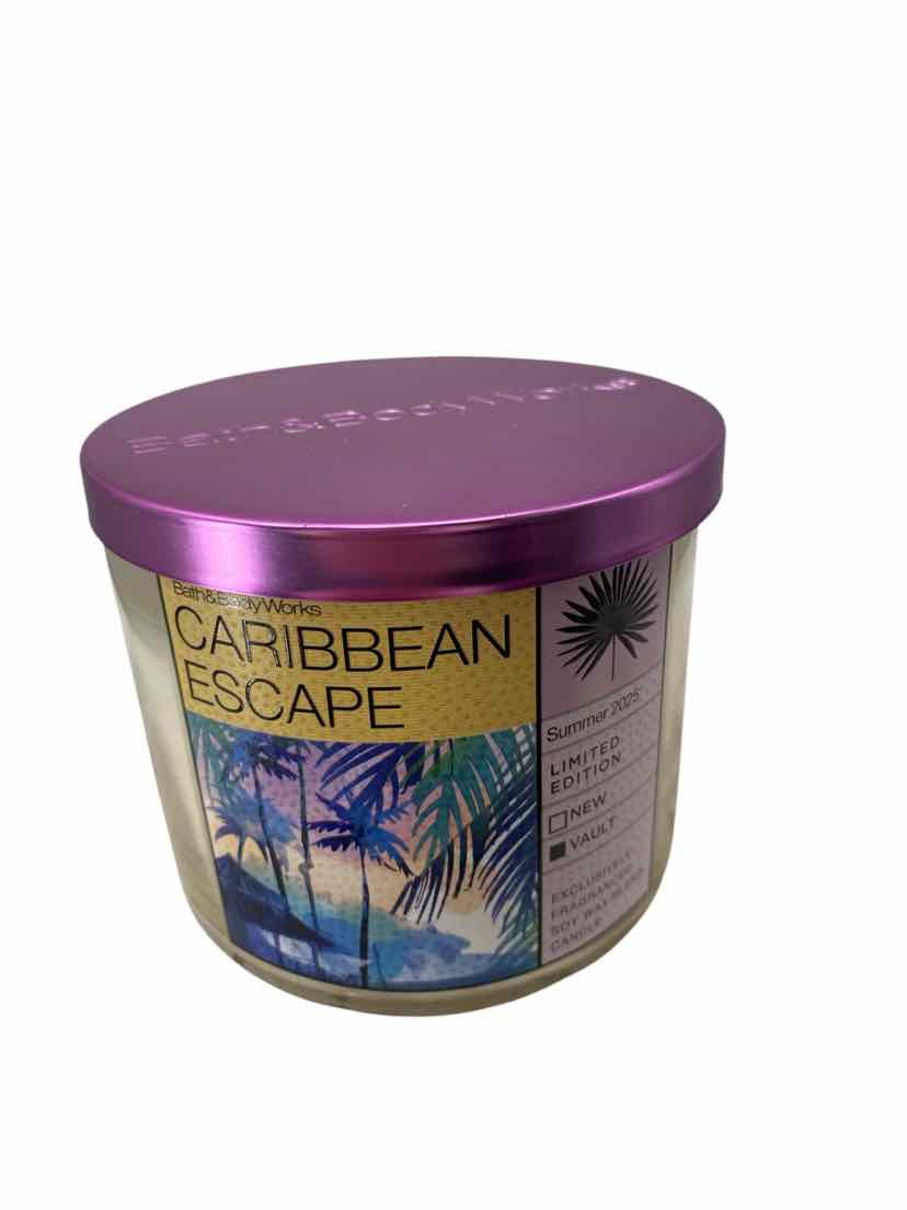 Bath and Body Works Caribbean Escape NEW Candle