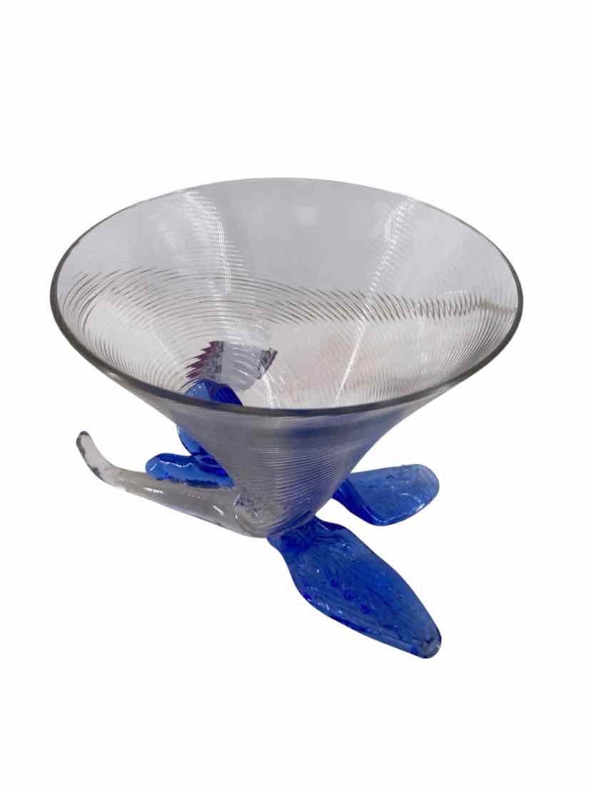 Stevens & Williams Blue Vase