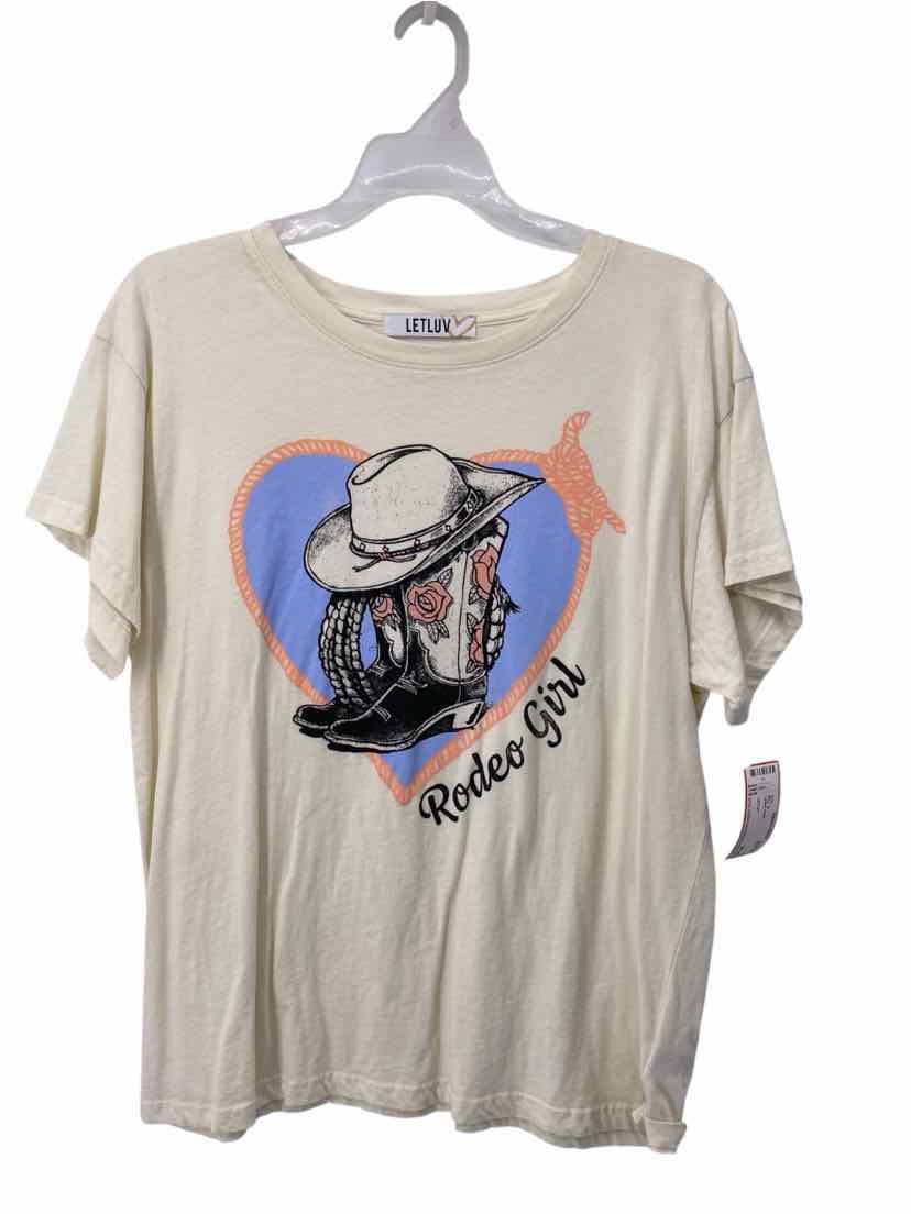 LETLUV Ladies Size M Shirt