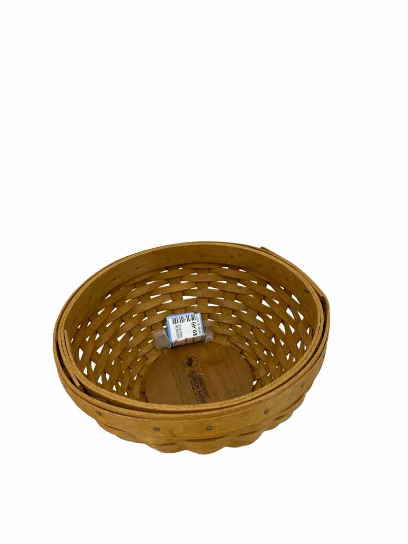 Longaberger Wooden Bowl Basket