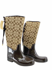 Coach Ladies Tristee Rainboots Size 10 Boots