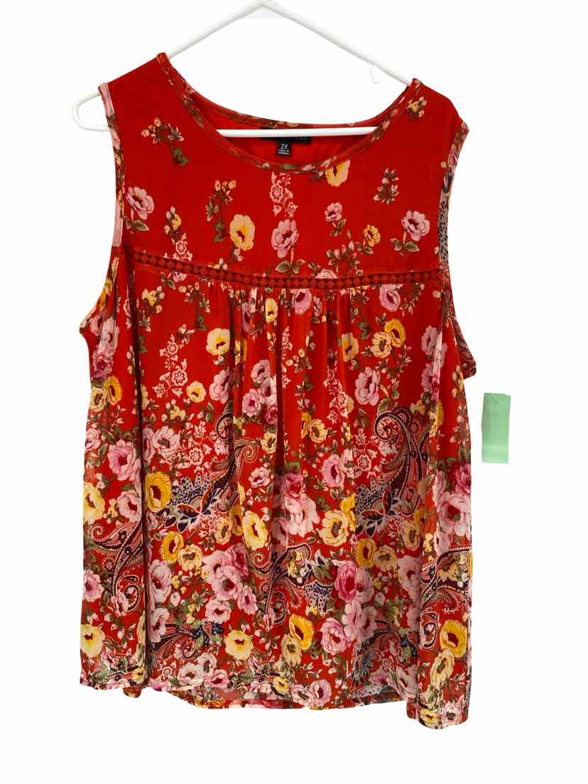 Sara Michelle Ladies Size 2X Shirt