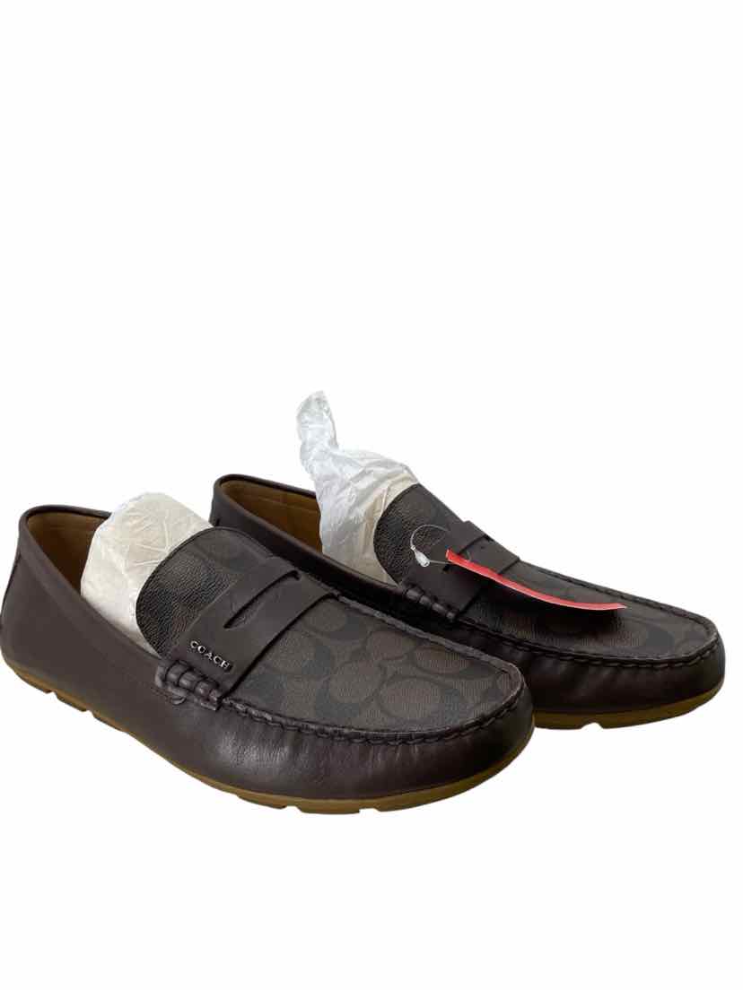 Coach Men's Mott Driver Sig Pvc Size 10 D Shoes