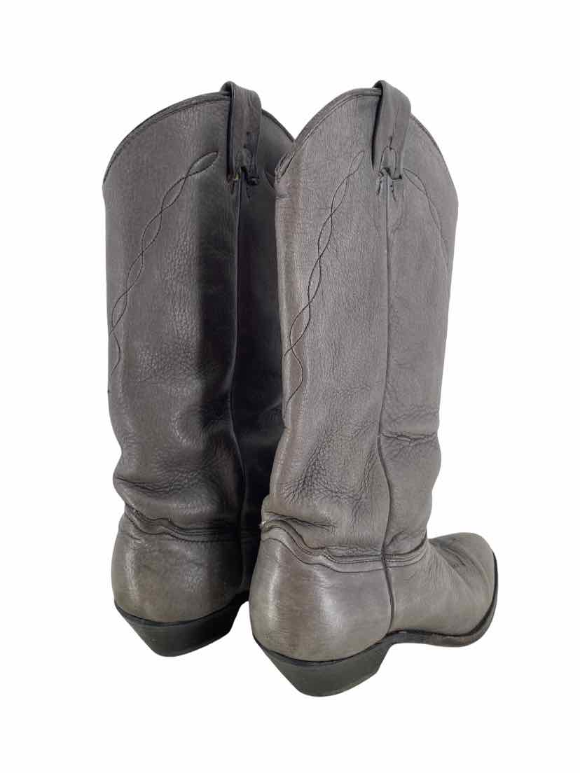Abilene Ladies Elk Leather Size 8 Boots