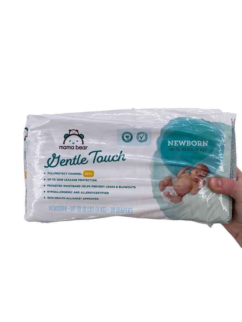 Mama Bear Newborn NEW Diapers