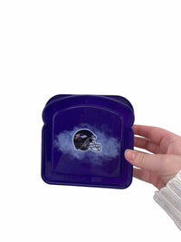 Nfl Purple Sandwich Container