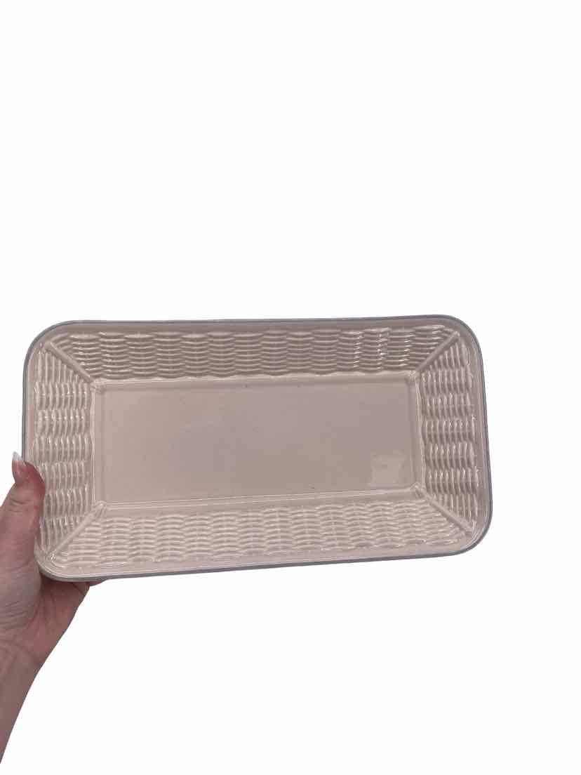 Pfaltzgraff Cream Rectangle Platter