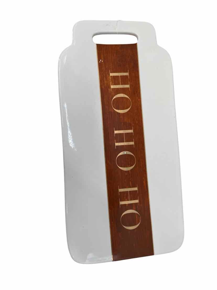 None White Ho Ho Ho Platter